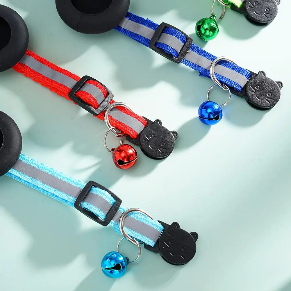 Симпатичный Светоотражающий ошейник с Bluetooth GPS-трекер для домашних животных