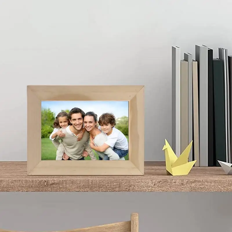 Незаконченная деревянная фоторамка прямоугольная 4 х 6-дюймовая ремесленная