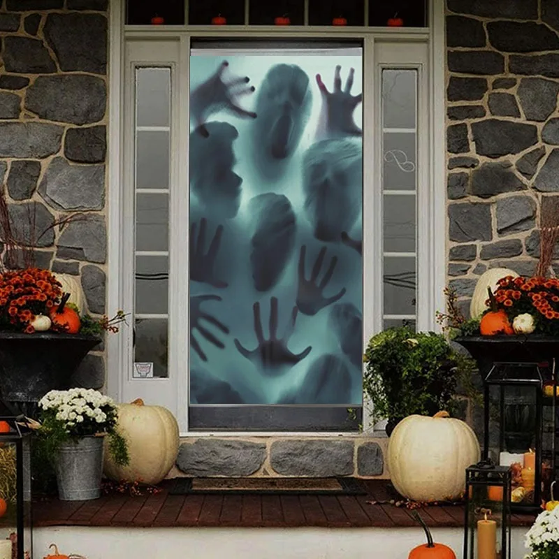 

Halloween Stickers Horror Detachable Wall Decals Ghost Girl Sticker Party Home Décor 2023 Stickers Wall Stickers Poster