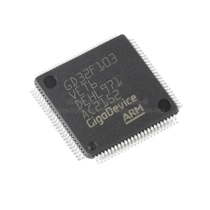 

Original GD32F103VET6 LQFP-100 ARM Cortex-M3 32-bit microcontroller-MCU chip