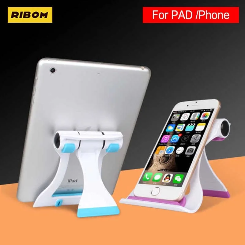 

Универсальный складной регулируемый держатель для планшета 5-12,9 дюймов, угловая настольная подставка для телефона, Гибкая подставка для ...