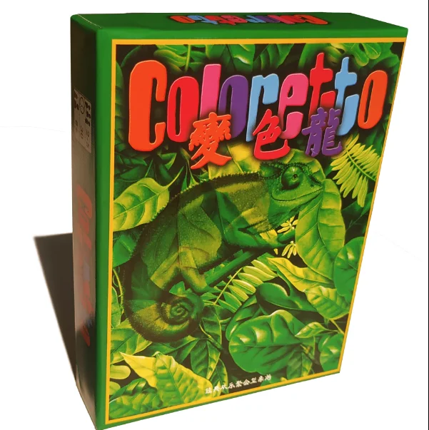 

Chameleon Coloretto Board Game 2-5 Players Cards Games
