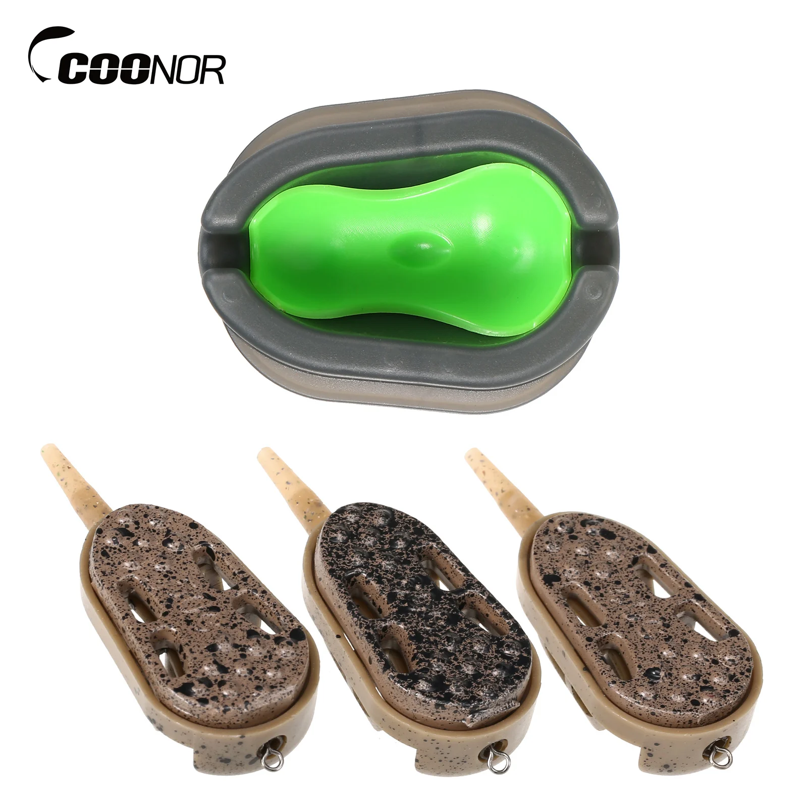 Набор из 3 предметов Coonor быстросъемные держатели для рыболовных приманок ловли