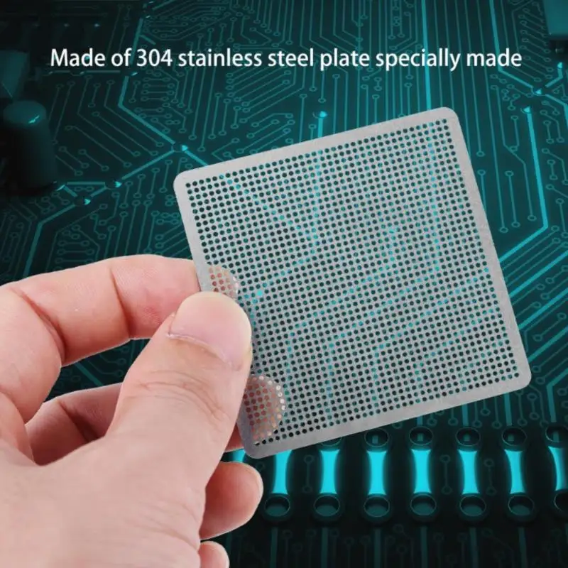 27 шт. универсальные стальные сетчатые пластины BGA для ремонта |