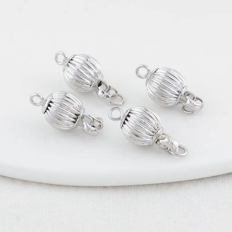 Латунное ожерелье с застежкой 8 х16 мм 14 к фурнитура сделай сам для изготовления