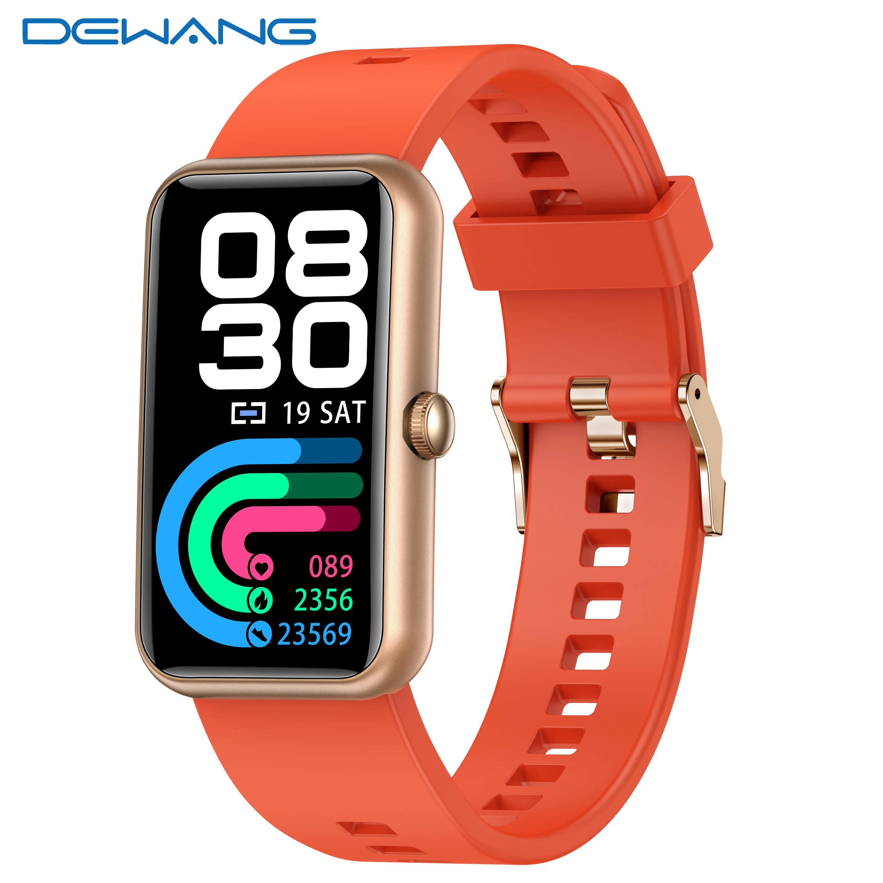 

Smart Watch Sport for Women Fitness Tracker Receive SMS Call Pedometer Android iOS Heart Rate Monitor Sleep Steps Waterproof