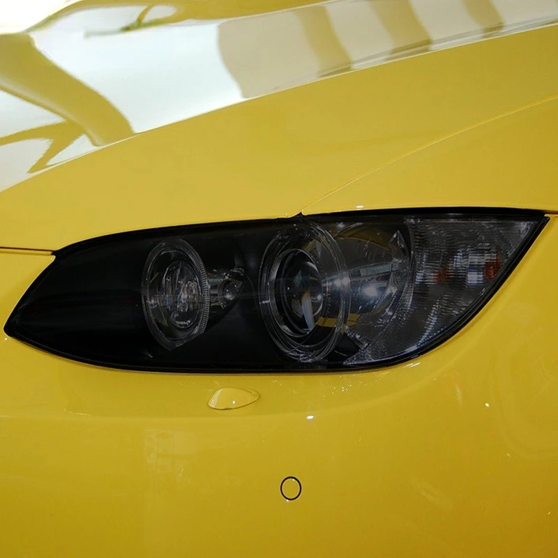 

Car Headlight Tint Smoked Black Protective Film Clear TPU Sticker For BMW M3 E90 E92 E93 2007-2013 Accessories