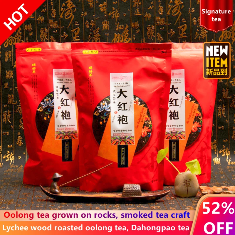 

5A China Wuyi Rougui -Чай 5A Da Hong Pao Oolong -Чай Chinese Big Red Robe Dahongpao -Чай Organic Green -Чай Pot Slimming