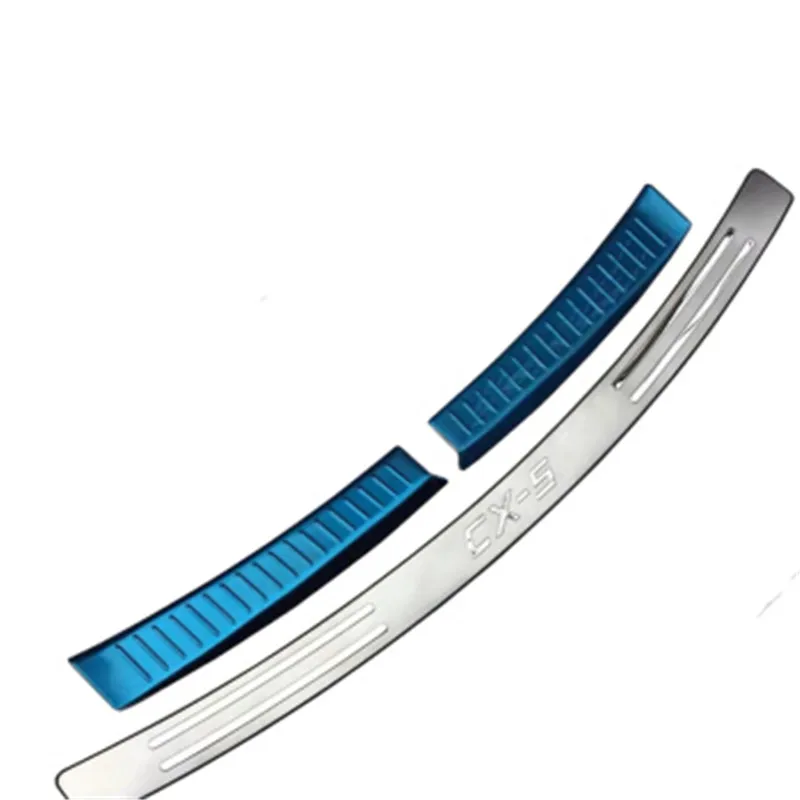 

Car Styling Sticker For Mazda Cx-5 Cx5 Cx 5 Accessories Stainless Steel Rear Bumper Sill Protector Ultra Thin Trunk Trim 2013-16