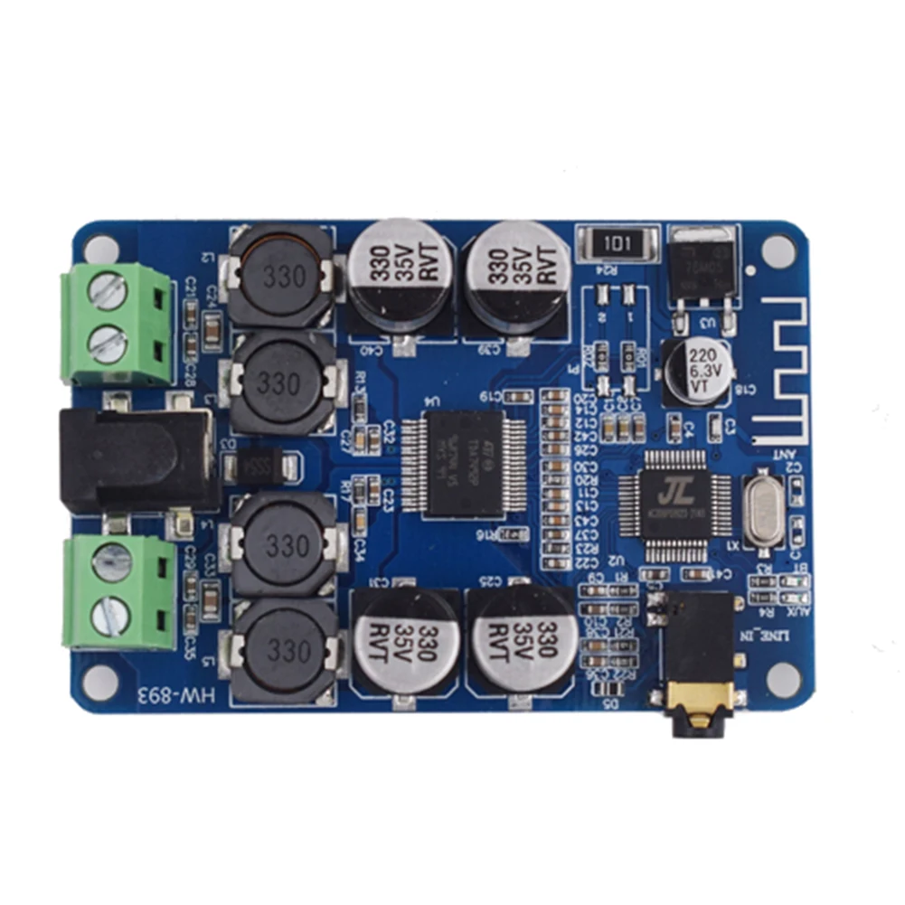 

TDA7492P Digital Power Amplifier Board 2x25W Module for Home Theater Speaker 2-channel Power Amplifier Board