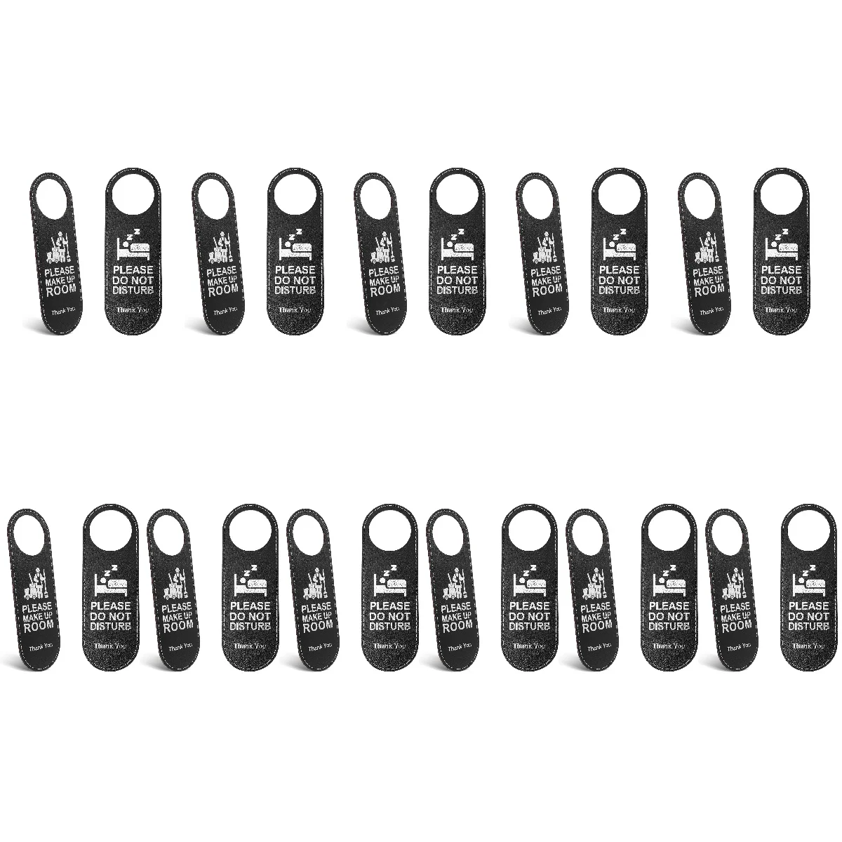 

11 Pack Tag Decor Office Door Sign Hanger Reversible Tags Bedroom Front Service Knobs Baby Hanging