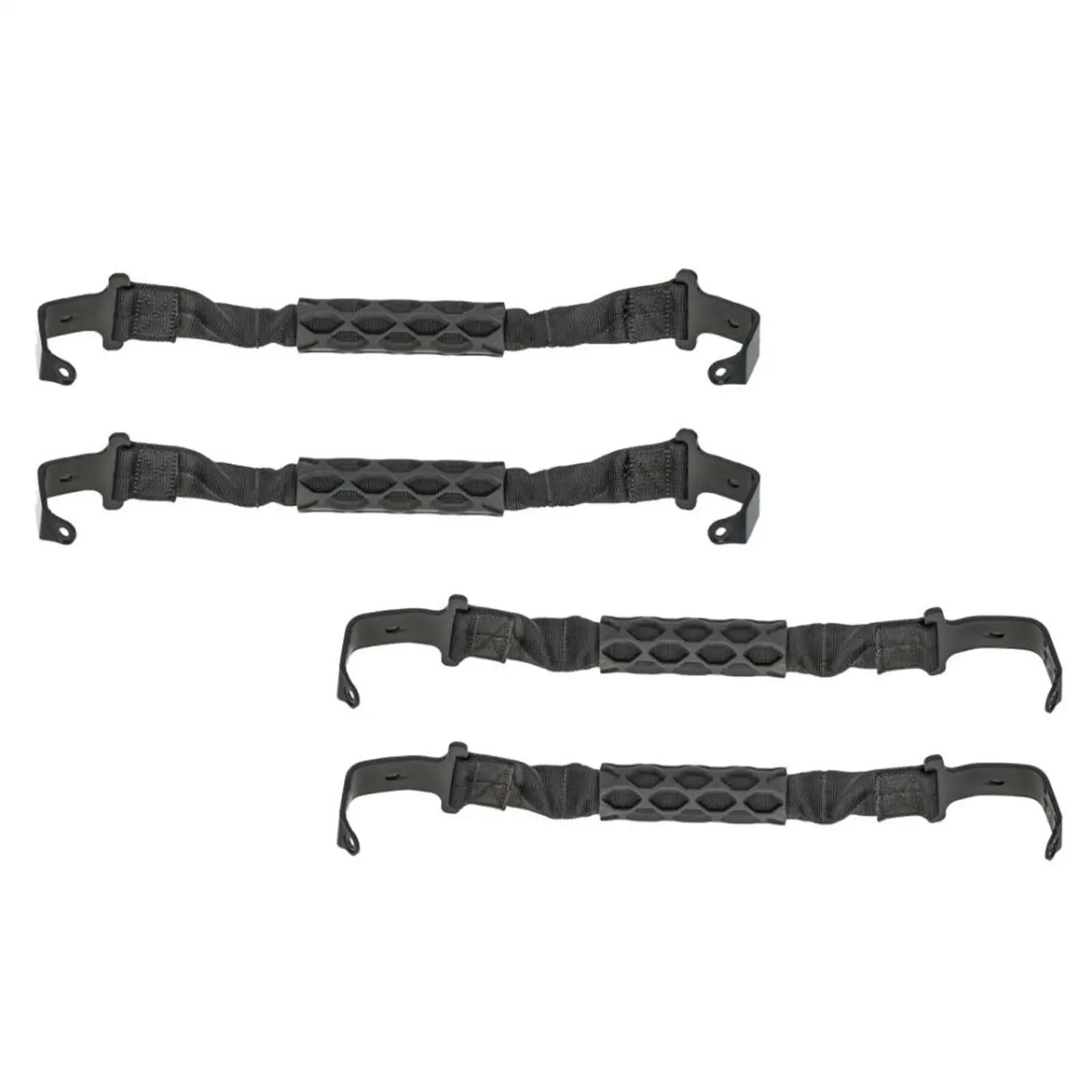 

4Pcs Sport Bar Grab Handles, Plastic Auto Parts Black Car Supplies Top Roof Roll Bars Fit for Jeep Gladiator 2019-2020 82215523