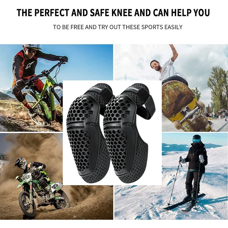 

Motocross Knee Pads Elbow Pads Riding Elbow Guard Motorcycle Motorbike Off-road Racing Armor Combination Cheap Reliable