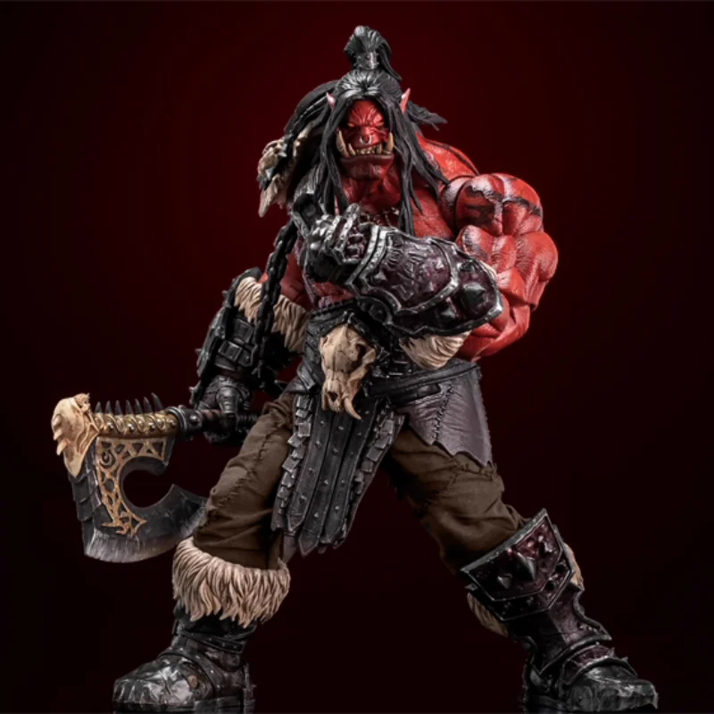 Фото В наличии: Фигурка-модель Tribe Warchief Gro Marsh Hellscream 1/10, коллекционная игрушка, подарок, украшение для рабочего стола №2