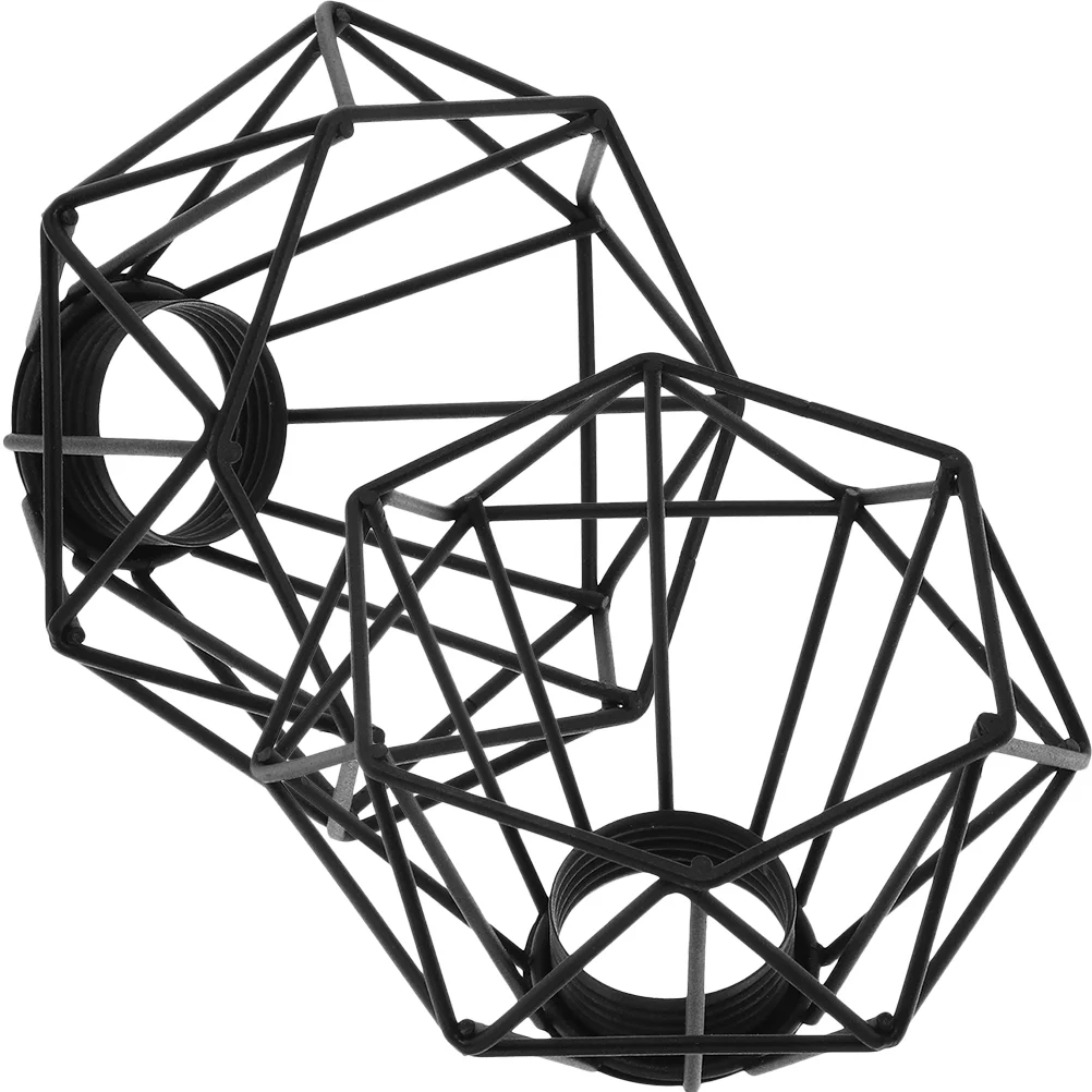 2 шт. подвесной светильник металлическая ретро люстра абажур потолочная