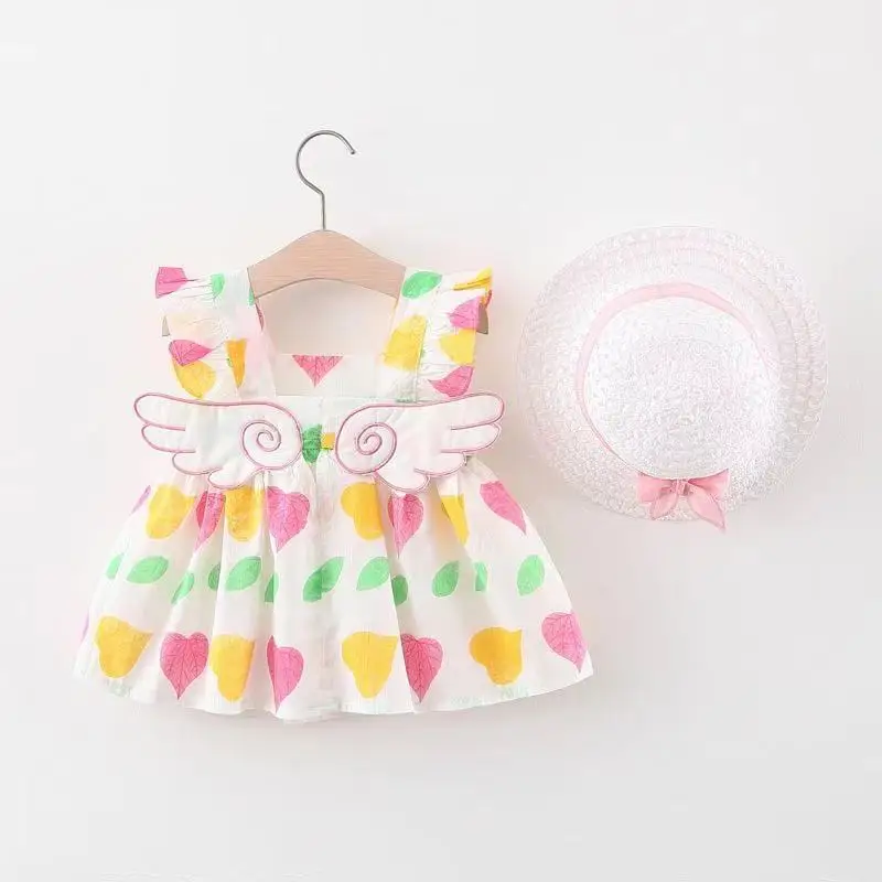 

Children's clothing girls dress new summer little girl vest skirt summer princess dress