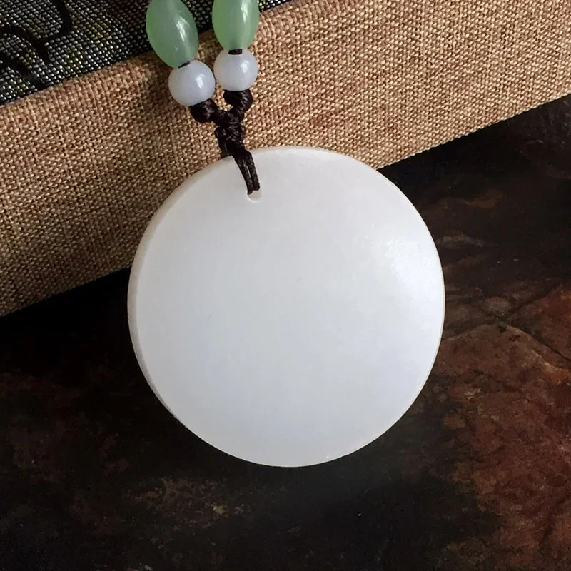 Лидер продаж натуральный ручной вырез афганский нефрит бренд юаня Taoist Talisman