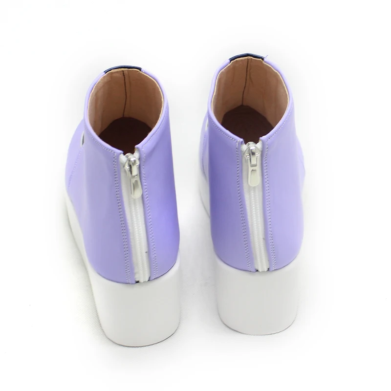 Yoisaki Kanade Purple cos Shoes Game Project Sekai Cosplay customize