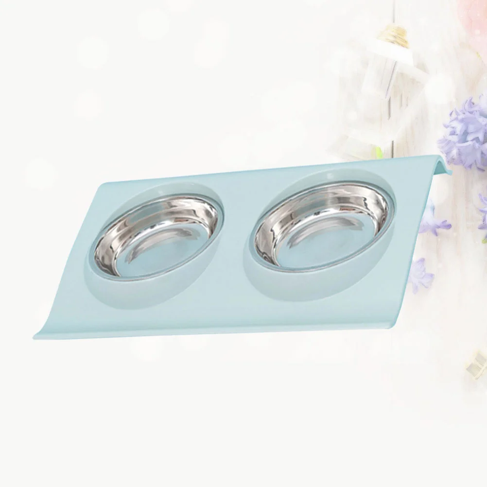 

1Pc Bowl Portable Stainless Steel Environmental Lightweight Feeding Container for Puppy