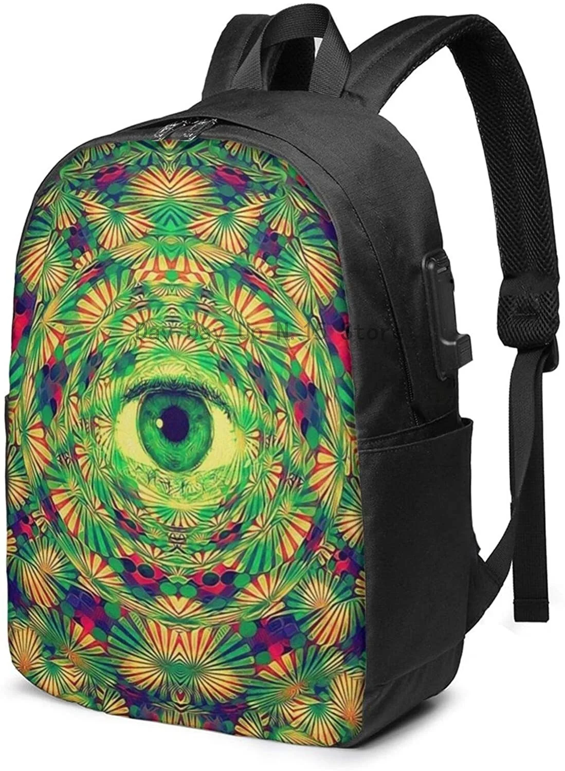 

Деловой школьный рюкзак для ноутбука с USB-портом для зарядки и наушниками