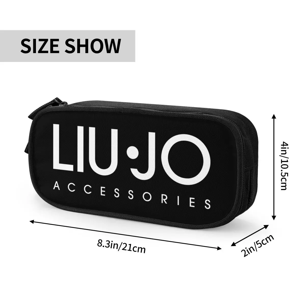 Luxury Liu Jos Pencil Case Lovely Pen Box Bags for Student Large Storage Office Cosmetic Pouch