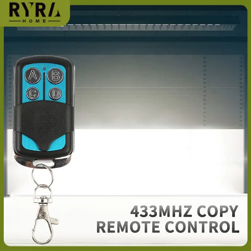 

12v Cloning Code Car Key 4 Channe Cloning Duplicator Key Learning Code Recovery Function Garage Gate Door Opener Opener 433mhz