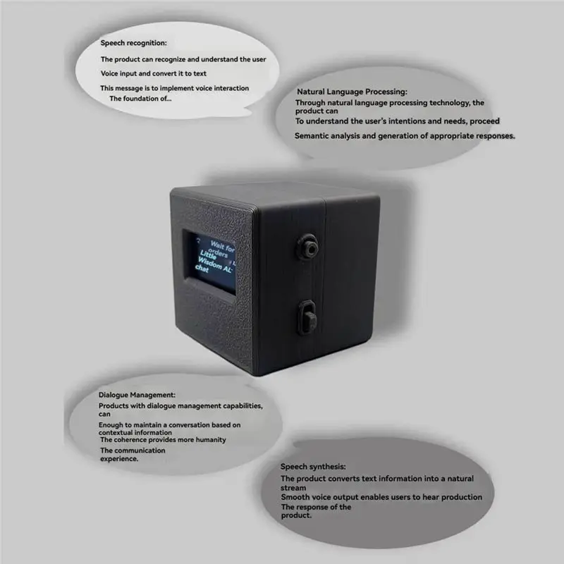 Фото Умный голосовой чат-бот Smart-For Deepseek Xiaozhi AI с ESP32 C3 и OLED-дисплеем 0,96 дюйма для AI-консультаций по голосовому чату №2