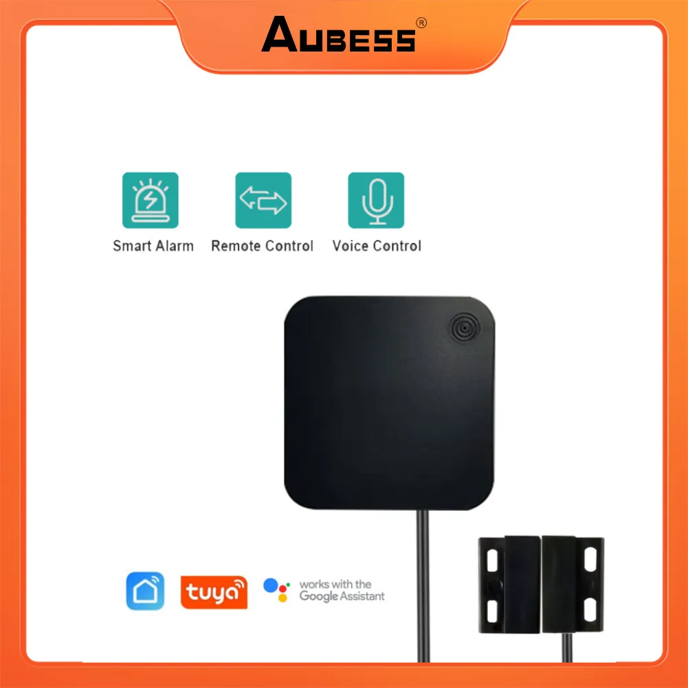 

Aubess WiFi Smart Garage Door Remote Controller Smart Life APP Remote Control Compatible With Voice Control Alexa Google Home