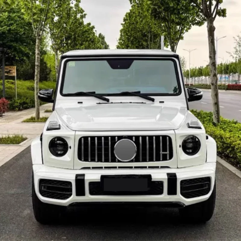 Передний входной решетчатый бампер для Mercedes Benz G Class W463 G500 G550 G63 G65 G55 AMG 1990-2018 GT R
