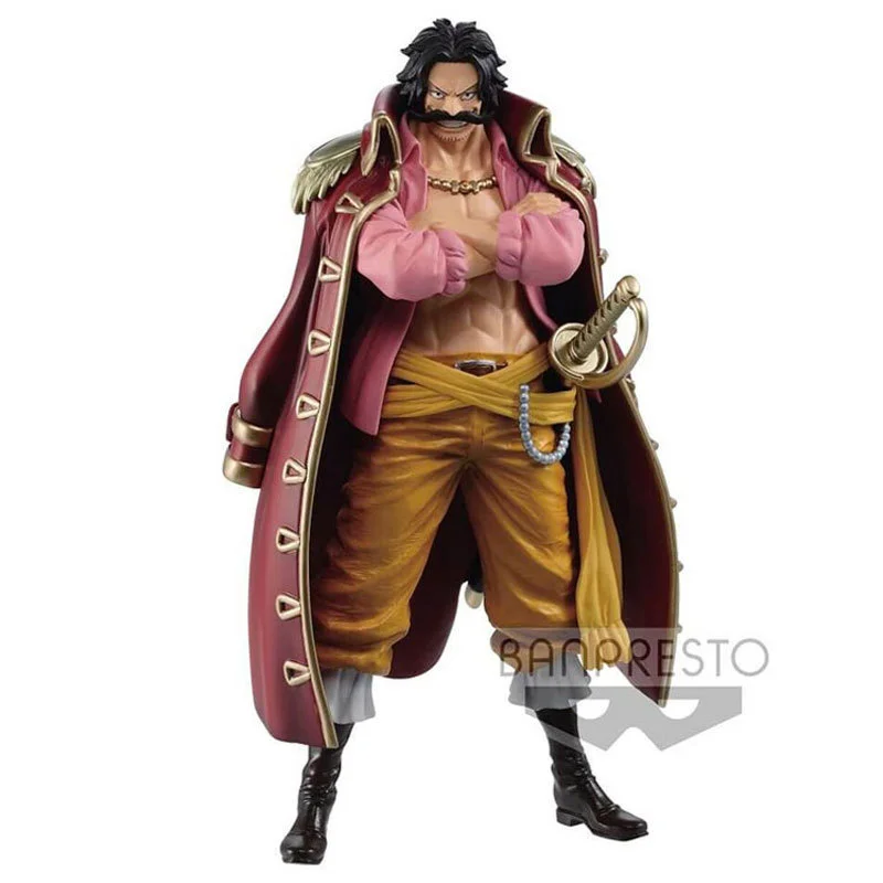 Оригинальный Bandai Аниме One Piece фигурка Роджера DXF Great Fairway and The Country игрушечная