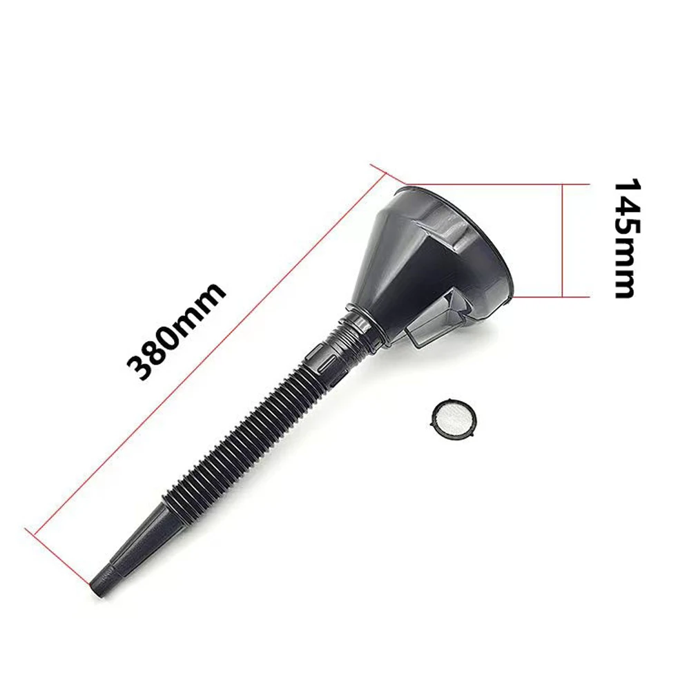 

Многофункциональная гибкая автомобильная топливная трубка, воронка для шланга, защита от проливания, инструмент для замены масла с широкой горловиной ручкой