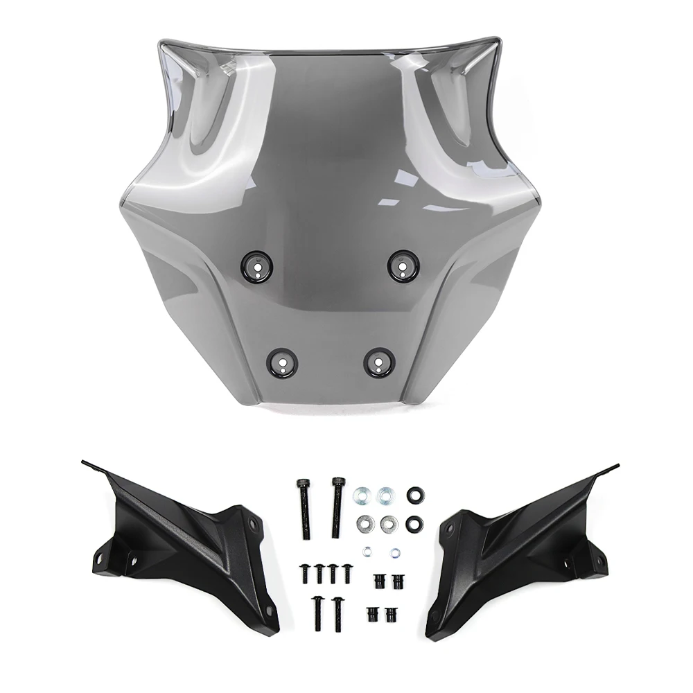 

Для Yamaha MT-07 MT07 mt-07 2025 2026 новые аксессуары для мотоциклов, обтекатель лобового стекла, ветрозащитный экран, комплект дефлекторов ветра, 3 стиля