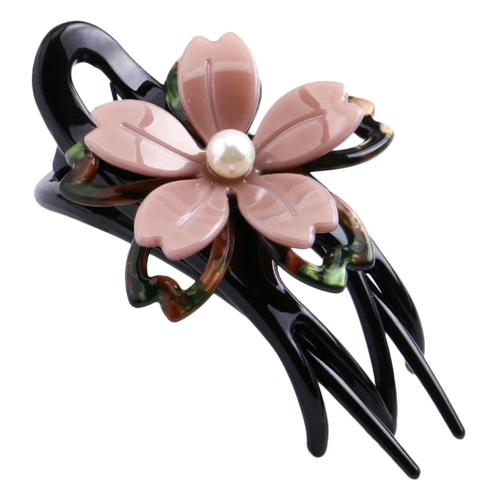 

Шпилька для волос с акриловым цветком для женщин