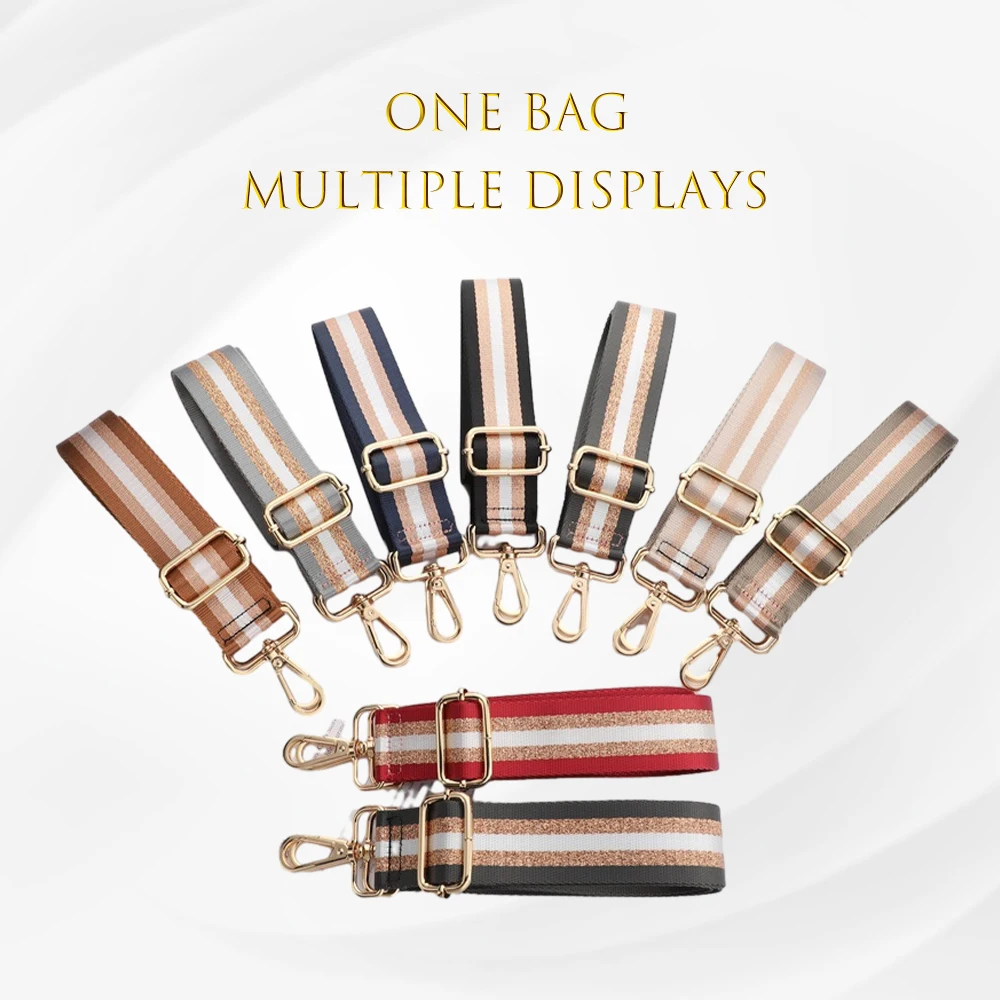 Bag Bandage Replacement Crossbody New Handles Handbag Accessories Colourful Bag Belt Detachable Fashionable Sling Shoulder Strap