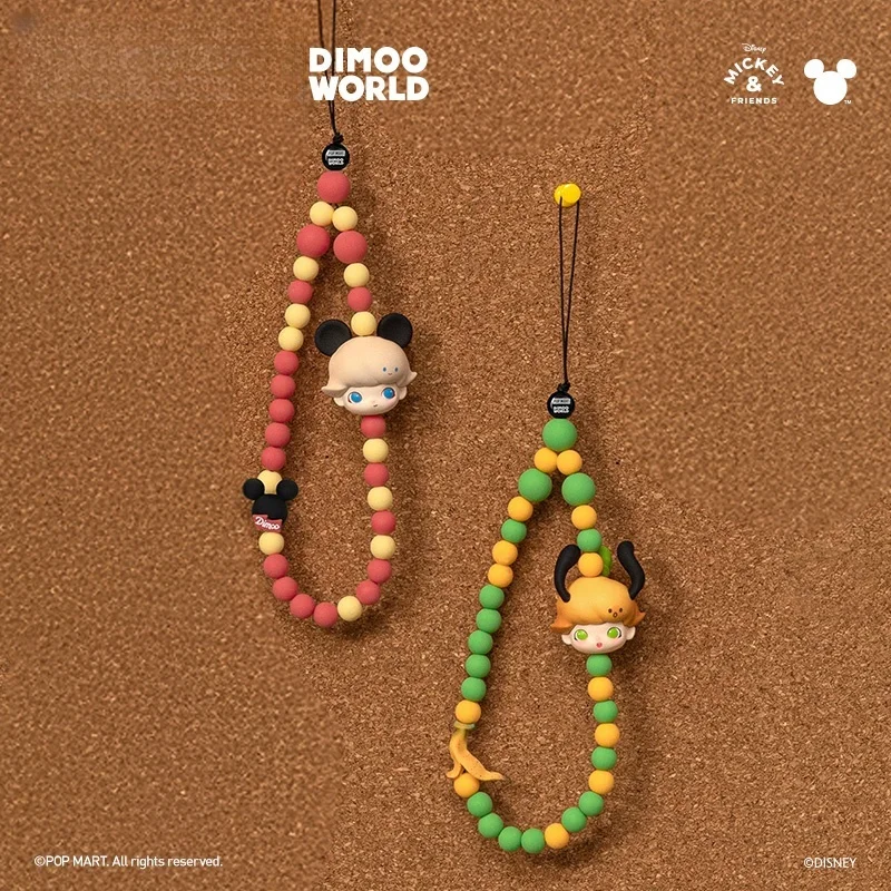 Фото В наличии Новый Dimoo World Phone Charm Series Слепая коробка Dimoo ТВ-шоу Аниме Фигурка Mystery Box Мультфильм Модные игрушки-подвески №4