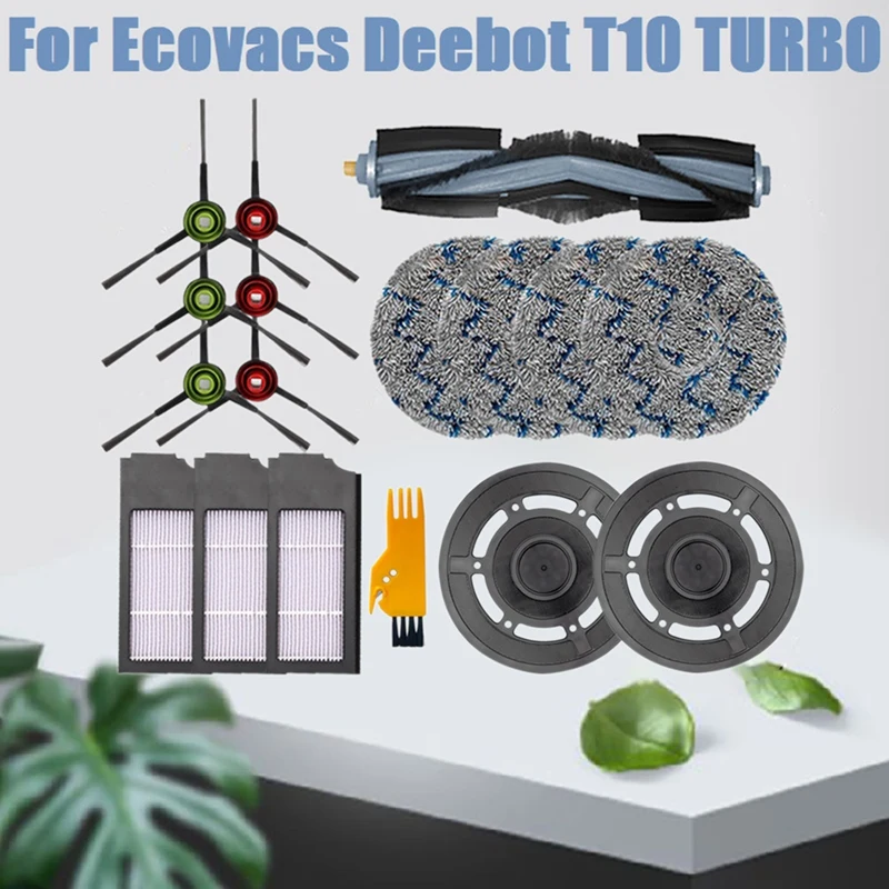 

Запасные части для робота-пылесоса Ecovacs Deebot T10, 17 шт.