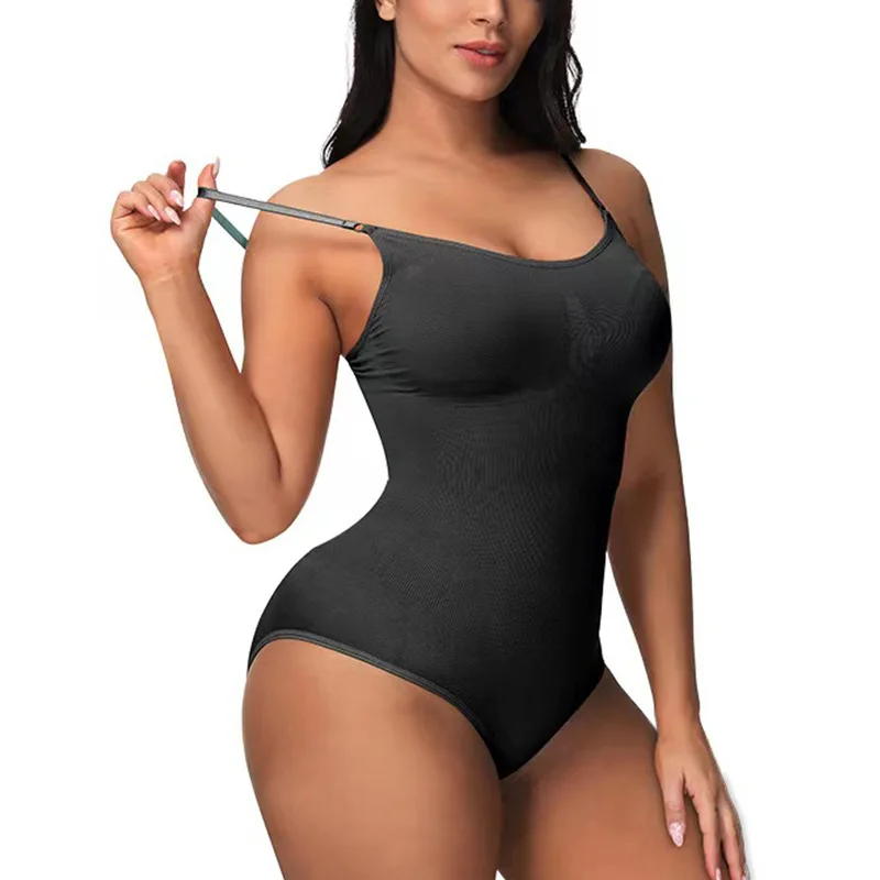 

Cygen Bodysuit Shapewear Seamless One-Piece Body Shaper Women's Belly Tuck Hip Lifter Sculpting Shapewear Underwear Stretch Slim