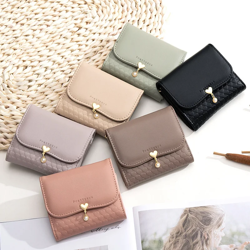 

Women Wallets Small Fashion Brand Leather Purse Women Ladies Card Bag For Women 2022 Clutch Women Female Purse Money Clip Wallet