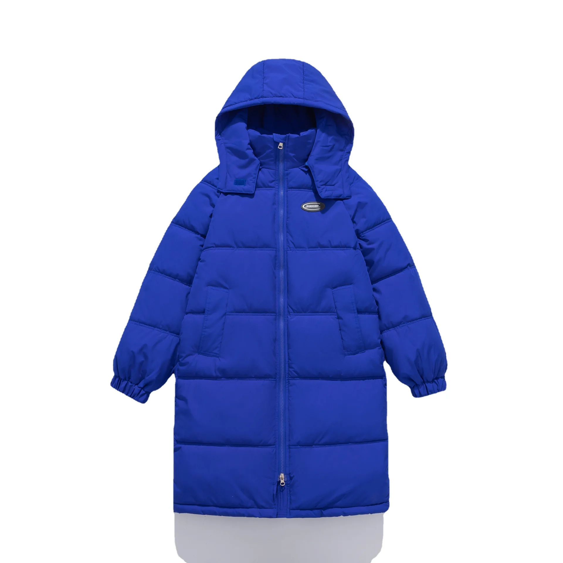 GRELLER Long Puffer Jacket Women Winter 2022 Coats Hooded Lover's Oversized Thicken Warm Parkas Elegant Ladies Clothes Outwear