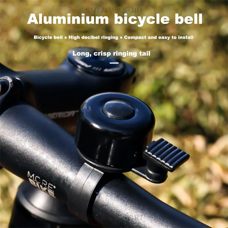 

Звонок велосипедный со звуковой сигнализацией и металлическим кольцом