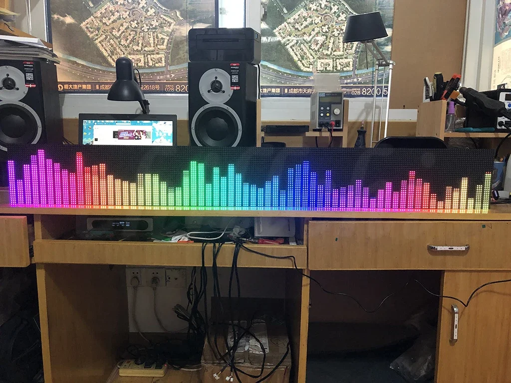 Профессиональный полноцветный RGB звуковой пульт дистанционного управления