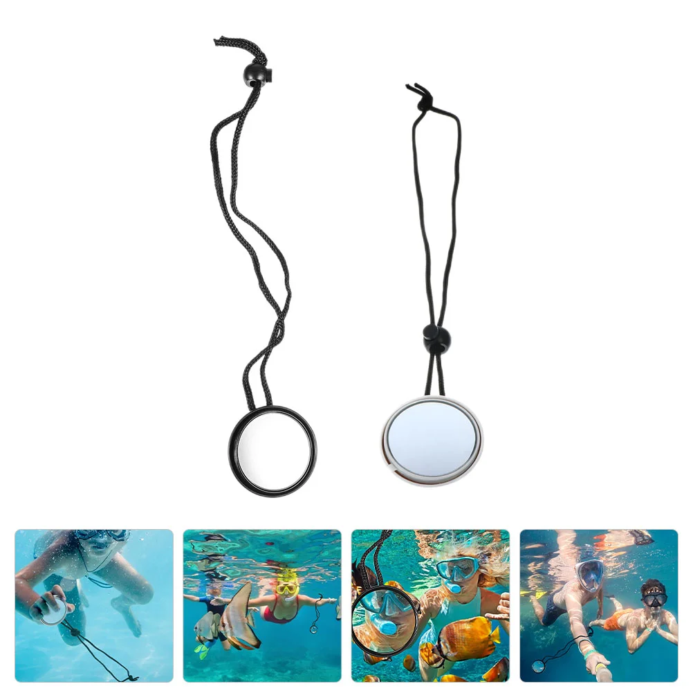 

Mirror Diving Diver Boat Underwater Equipment Accessories Boating Adjustable Rear Scuba Rearview Dive Rope Snorkeling Safety