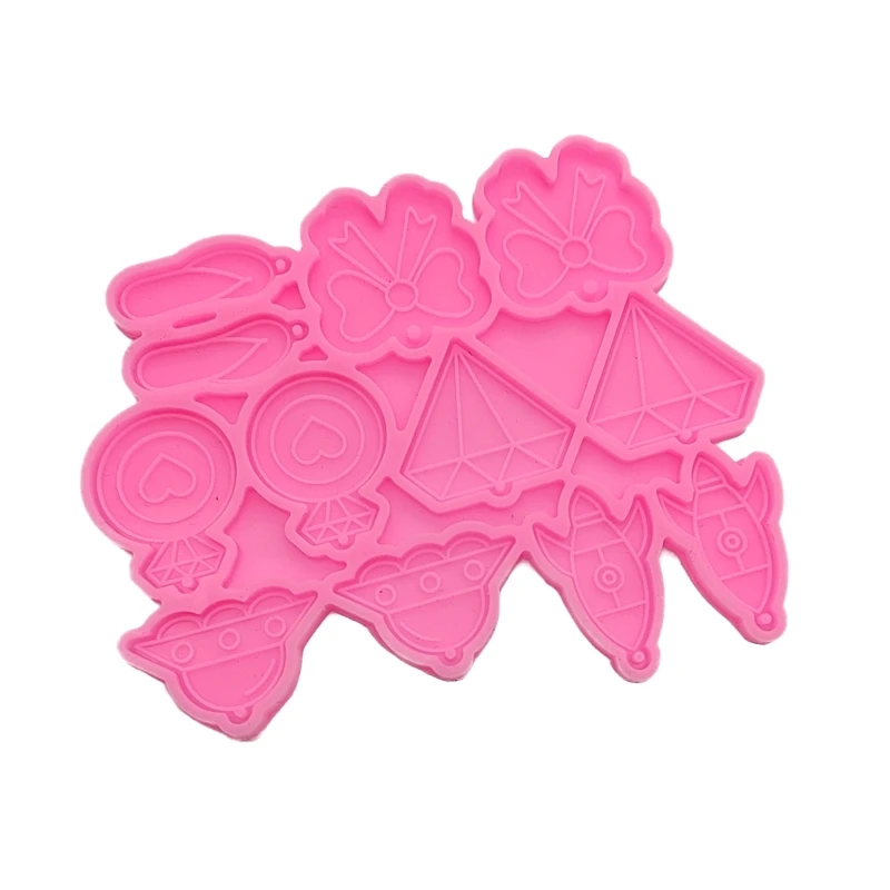 

L21E Creative Earring Resin Molds Jewelry Casting Mold DIY Craft Mould for DIY Women Earrings Pendant Craft Supplies