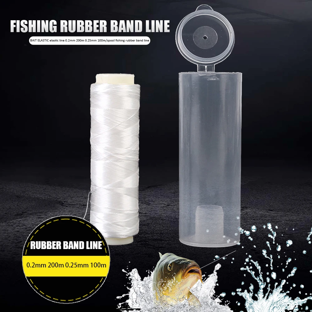 

1PC Invisible PJ Nylon High Tensile Elastic Thread Spool Polyester Bait Floating Line Sea Fishing Lure Wire Tackle Accessories