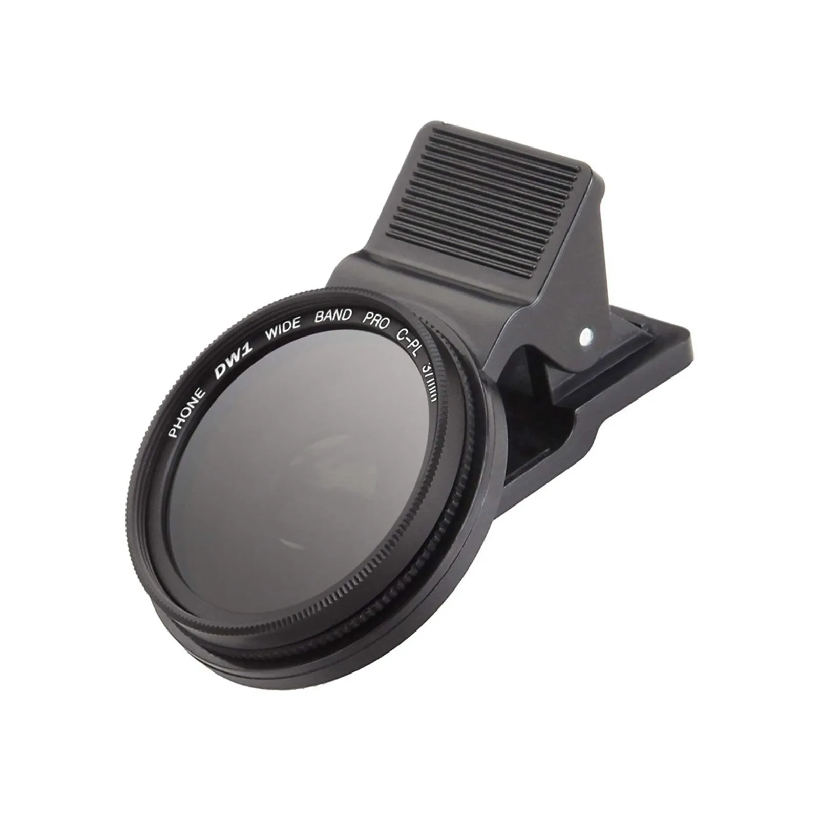 

37MM External Wide Angle Photography Circular Polarizer Professional Clip On With Carrying Pouch Phone Camera Lens CPL Filter