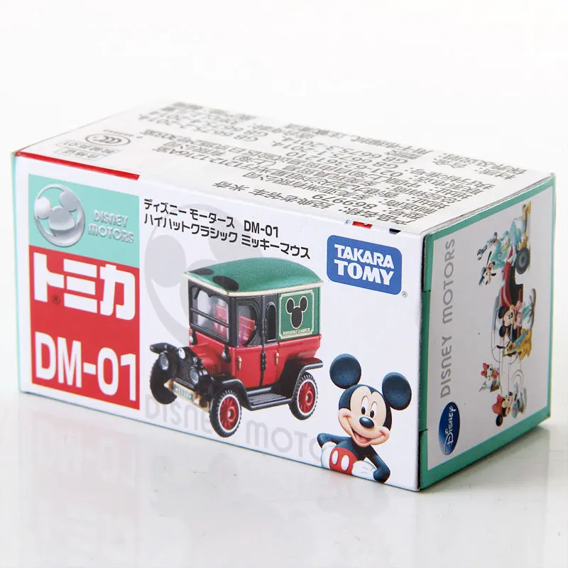 Оригинальная модель TAKARA TOMY Dream Tomica Disney DM-01 Микки Маус High Hat Classic Roadster 164, коллекционная модель автомобиля из литого сплава, масштаб 1:64 (art.: 3920db46abb74) - 3920db46abb74