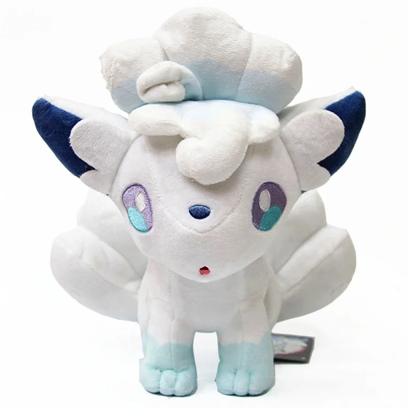 

Takara Tomy Pokemon Ice Six Tails Plush Lovely Juvenile Version Evolution Toy Hobby Collection Doll Kawaii Gift for Girl