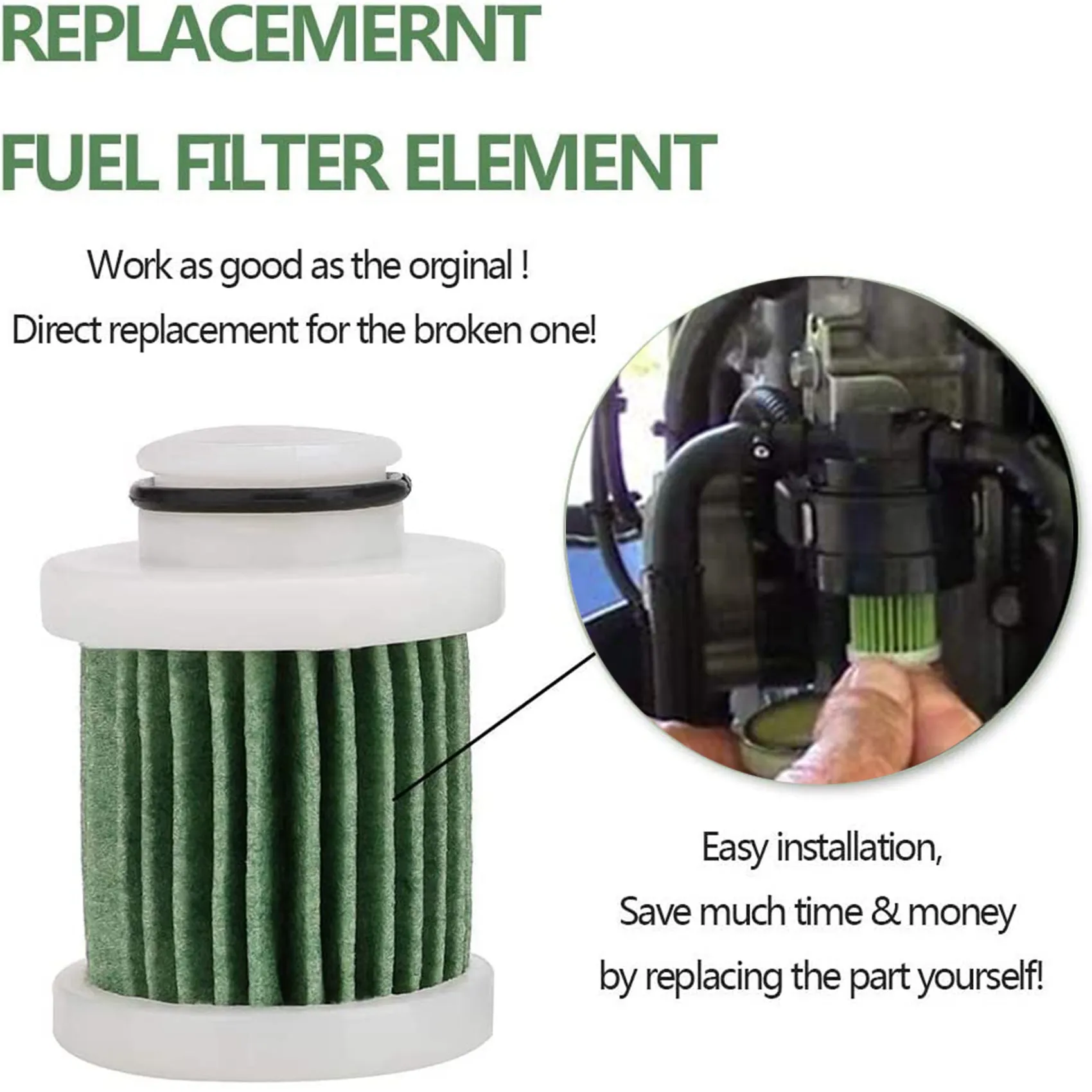 4-тактный топливный фильтр 6D8-WS24A-00 для Yamaha 40-115Hp F40A F50 T50 F60 T60 моторные подвесные