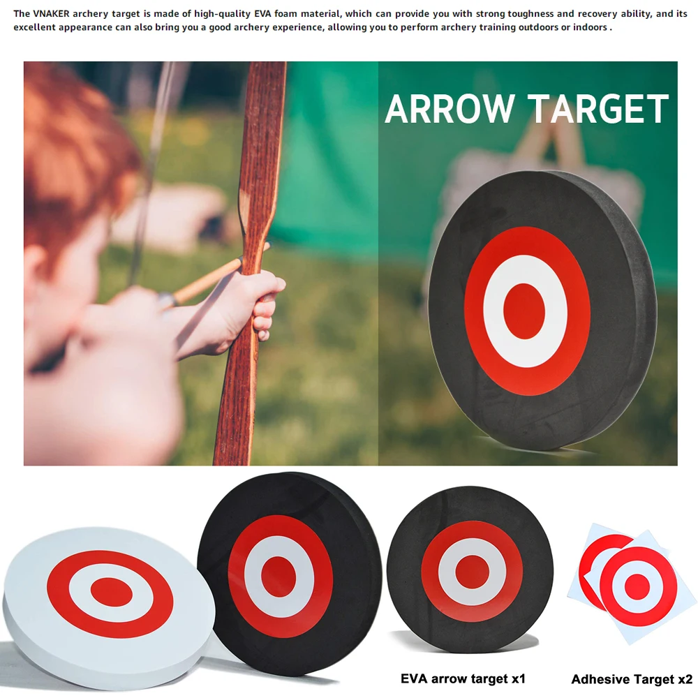 Мобильная стрельба из ЭВА 1 шт. круглая стрела цель портативная молодежного