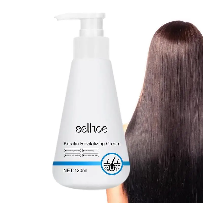 

Hair Conditioner For Damaged Dry Hair Keratin Activating Cream Conditioners Hair Care Essence Helps Maintain Depth & Shine With